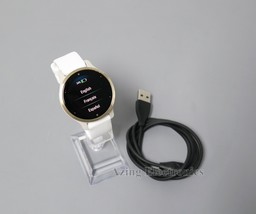 Garmin Venu 2S GPS Watch 28mm Light Gold / White 010-02429-01 - $94.99