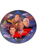 1997 Star Trek: 30 years 8.5" Plate W/ COA The Hamilton Collection - $17.95