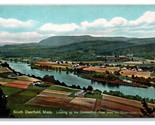 View Up River South Deerfield Massachusetts MA UNP DB Postcard P16 - £3.12 GBP