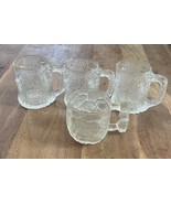 Vintage Flintstones McDonald’s Promotional Glass Cups/mugs - 1993 Set  Of 4 - $27.23 CAD