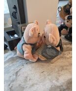 Harley Davidson Motorcycles Kissing Bean Bag Plush Vintage 1998 Studs Ba... - $21.78