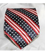 Van Heusen Stars & Stripes Mens Necktie  - $10.93