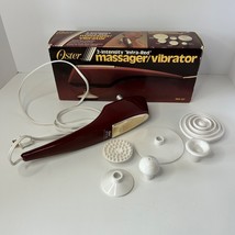 Vintage Oster 396-07 2-Intensity Infra-Red Massager Vibrator 6 Applicators - £22.63 GBP