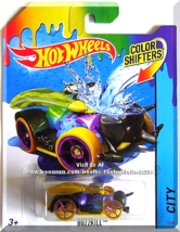 Hot Wheels - Buzzkill: HW City - Color Shifters #13/48 (2015) *Purple / Blue* - $5.00