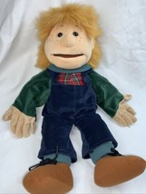 Folktails Folkmanis Furry Folk 24” Full Body Puppet Boy with Orange Hair - £38.93 GBP