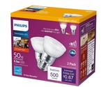 Philips LED Classic Glass Dimmable PAR20 40-Degree Spot Light Bulb with ... - $40.99