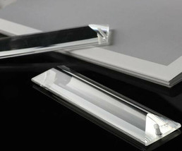 10Pcs 100mm  2 Hole Chandelier Glass Crystal Lamp Prism Hanging Drop Pen... - £14.33 GBP