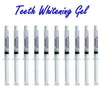 10 Professional 35% Teeth Whitening Gel Syringe Whitener At Home System - USA !  - £10.57 GBP