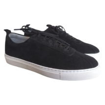 Grenson 112801 Black Suede Sneakers $249  WORDLWIDE SHIPPING - $137.61