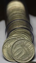 IN Umlauf Gebracht Vintage Rolle (50) U. S. S. R. Russland 10 Kopek Münzen - £15.55 GBP
