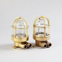 Pair of Two - Nautical Marine Cargo Ship Passage Way Light - £135.94 GBP