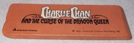 Charlie Chan The Curse of the Dragon Queen Movie Promotional Eraser - £7.86 GBP
