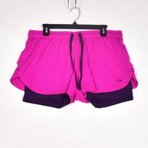 Champion C9 Athletic Running Shorts Size XL Pink &amp; Purple - £10.60 GBP