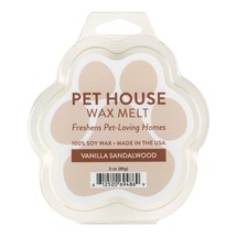 Pet House Candle Wax Melt Vanilla Sandlewood Case of 12 - £103.60 GBP
