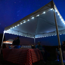 Canopybrightz LED Canopy Lights, White - Outdoor Canopy Tent Lights for 10&#39;X10&#39;  - £23.51 GBP