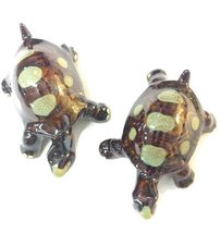 Golden Pond Collection Mini Ceramic Turtle Set of 2 (Land) - £27.89 GBP