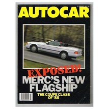 Autocar Magazine February 11 1987 mbox2953/b Merc&#39;s New Flagship The Coupe Class - £3.85 GBP