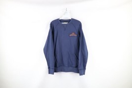 The Hundreds Mens Small Faded Spell Out Heavyweight Crewneck Sweatshirt Blue - £31.61 GBP