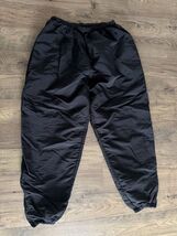 Skilcraft Jwod Black Nylon Ski Snow Pants Lined Snowboarding Snowpants A... - $359.36 MXN