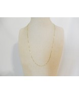 Giani Bernini 18k Gold/Sterling Silver Necklace 20&quot;Venetian Box Chain Y5... - $877.15 MXN