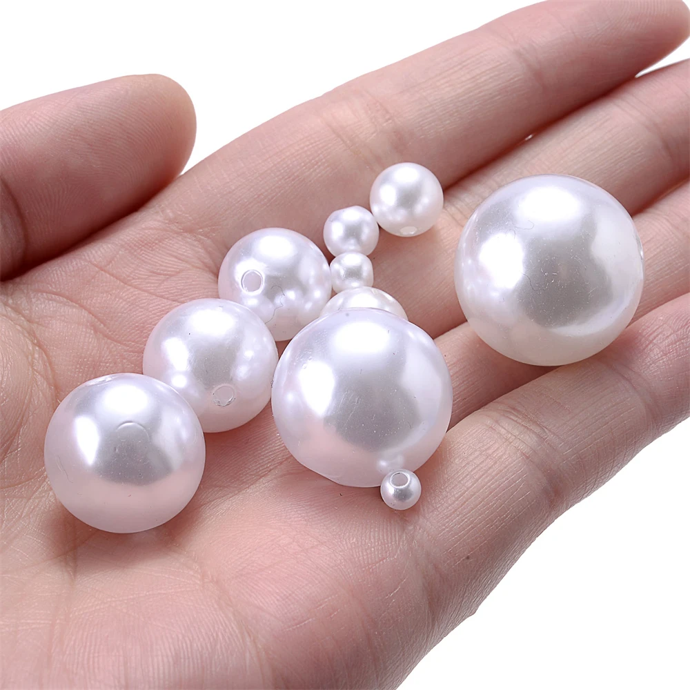Sporting iYOE 3-20mm ABS Acrylic SpA A Loose A Pearl A For Making Jewelry Bracel - £23.55 GBP