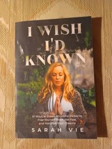 I Wish I&#39;d Known By Sarah Vie Signed By Author 10 Ways To Break Ancestral... - £19.78 GBP
