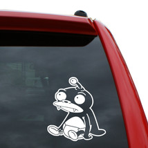 Nibbler Vinyl Decal Sticker | Color: White | 5&quot; Tall - $4.99