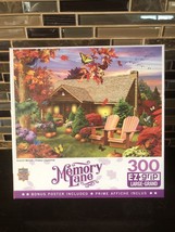 300 Piece Puzzle Autumn Warmth By Alan Giana EZ grip Large pieces 24” X 18” - $8.40