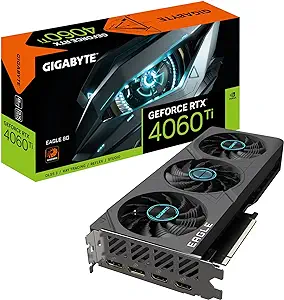 GIGABYTE GV-N406TEAGLE-8GD GeForce RTX 4060 Ti Eagle 8G Graphics Card, 3... - $741.99