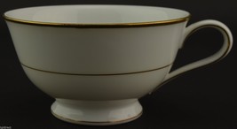 Noritake China Dawn Footed Cup 5930 Teacup Tea Japan Dinnerware Tableware Gold - £5.50 GBP