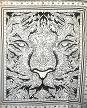 Large Tiger Tapestry Urban Wall Hanging Indian Bedspread Queen Hippie Throw - £23.96 GBP