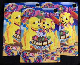 2013 Lisa Frank Coloring &amp; Activity Book Casey &amp; Caymus Golden Retrievers 3 NEW - £16.77 GBP