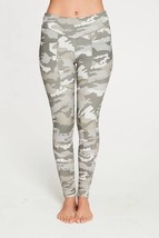 Chaser quadrablend paneled ribbed legging in Camo Print - size S - £40.96 GBP