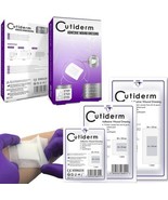 Pack of 30 Cutiderm Assorted Adhesive Wound Dressings |Cuts/Grazes/Ulcer... - $14.65 CAD