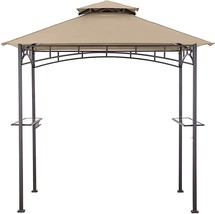 Mastercanopy L-Gg001Pst-F Grill Gazebo Replacement Canopy In Beige. - £45.50 GBP