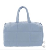 Mytagalongs Duffle Bag Blue Cloud Detachable Adjustable Strap Handles Po... - $56.99