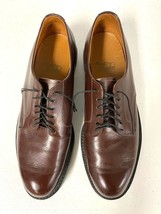 Mens Vintage Brown Leather Kent-Dunbar Dress Shoes Size 8 Oxford - $65.41