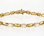 4.6mm Women&#39;s Bracelet 14kt Yellow Gold 356163 - £478.72 GBP