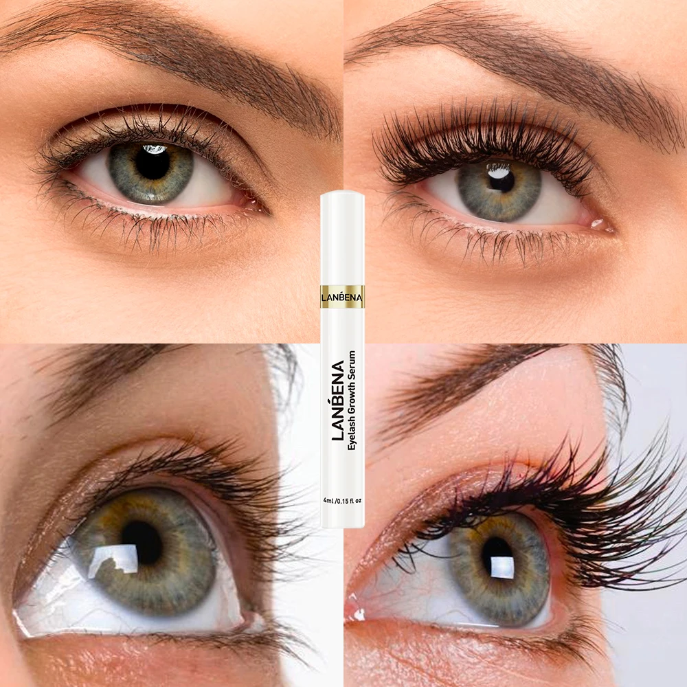 Sporting LANBENA Eyelash Growth Serum Eyelash Enhancer Treatment Liquid Eye Lash - £23.81 GBP