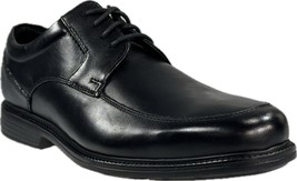 Rockport Apron Toe Men&#39;s Black Oxford Shoes Sz 6.5W, V82591 - £71.93 GBP