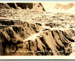 RPPC The Blue Glacier 1910s Mount Rainier National Park WA  Postcard H3 - $19.75