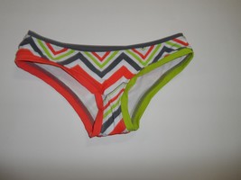 BCA Chevron Stripe Bikini SWIM Bottoms Multicolor XS S L - £5.60 GBP