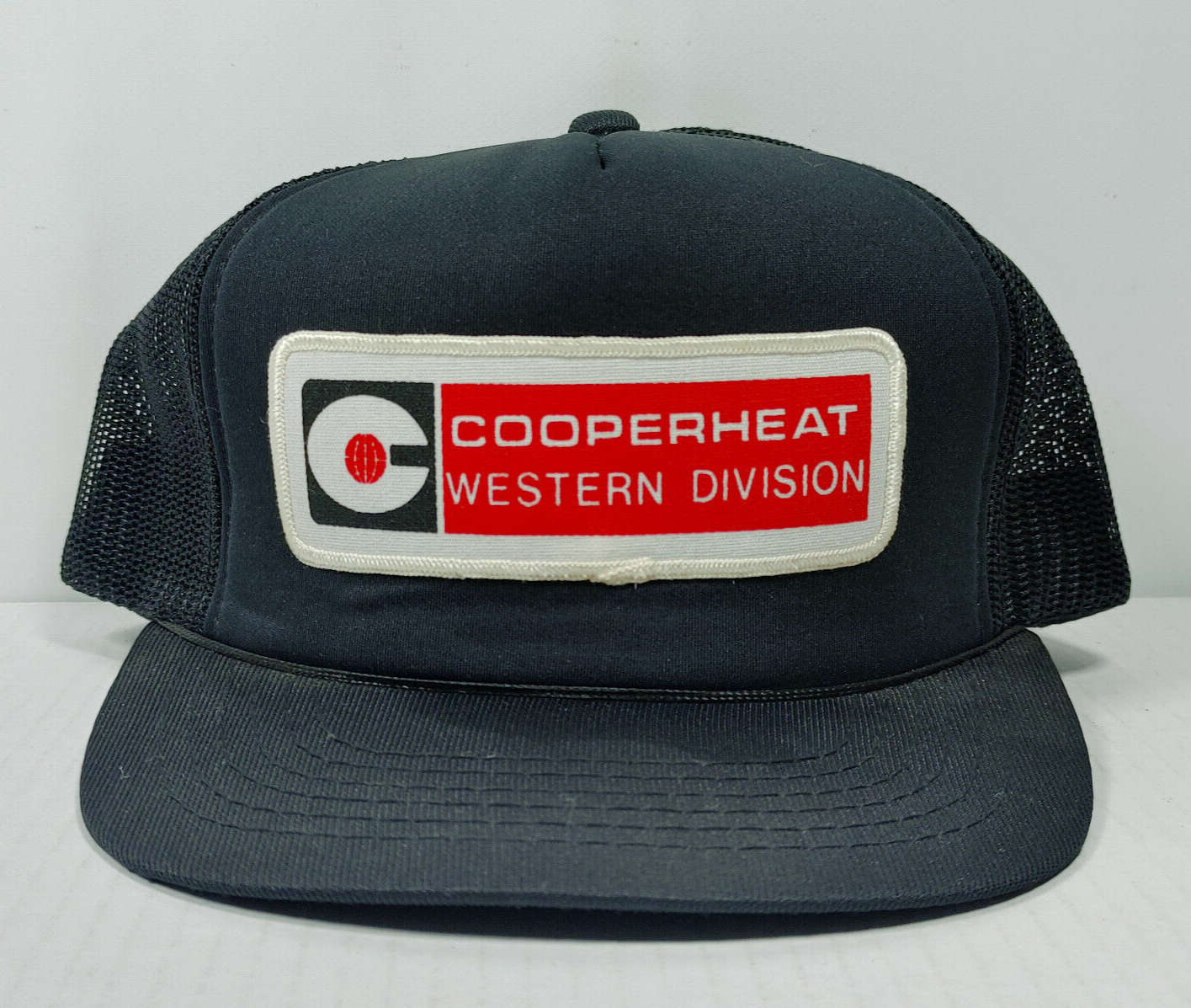 Primary image for Cooperheat Western Division Patch Hat Cap Black YR Designer Award Trucker Snap