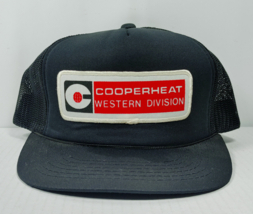 Cooperheat Western Division Patch Hat Cap Black YR Designer Award Trucke... - $9.95