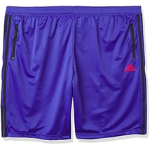 adidas men&#39;s Designed to Move 3-Stripes Shorts H20835 Purple/Black Size ... - $279.22 MXN