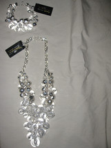 NEW- with Tags - Jewelry Set, selling ONLY Necklace not Bracelet- grapes - £18.53 GBP