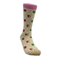 Love Apple Pattern Socks from the Sock Panda (Adult Medium) - £7.93 GBP