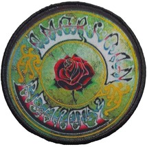 Grateful Dead American Beauty Circle 2021 Printed Patch Official Merchandise - £3.97 GBP