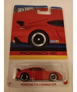 Hot Wheels 2024 Porsche Series 5/6 Red Porsche 718 Cayman GT4 Mint On Card - £19.66 GBP