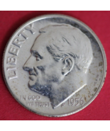 1956 Silver Proof Roosevelt Dime Exact Coin Shown Fast Shipping OCE 87 - $19.53 CAD